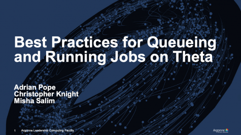 Best Practices for Queueing and Running Jobs on Theta