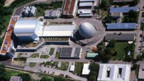 Aerial, Brookhaven National Laboratory, The central camus o…