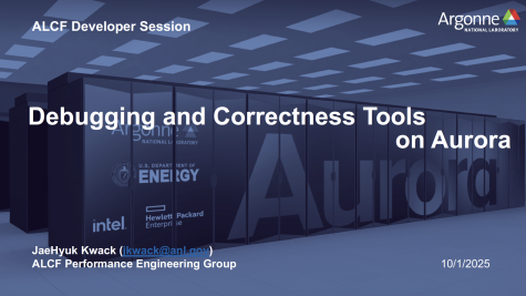 First slide of the deck.