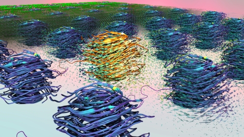 Photo-switching of a ferroelectric nanoscale structure in lead titanate