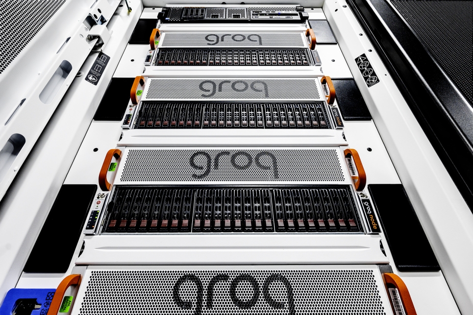 ALCF's Groq AI accelerator system. (Image: Argonne National Laboratory)