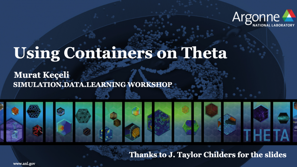 Using Containers on Theta