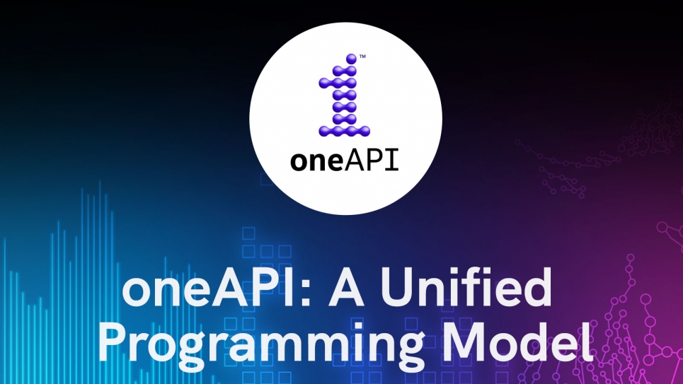 Try oneAPI today!