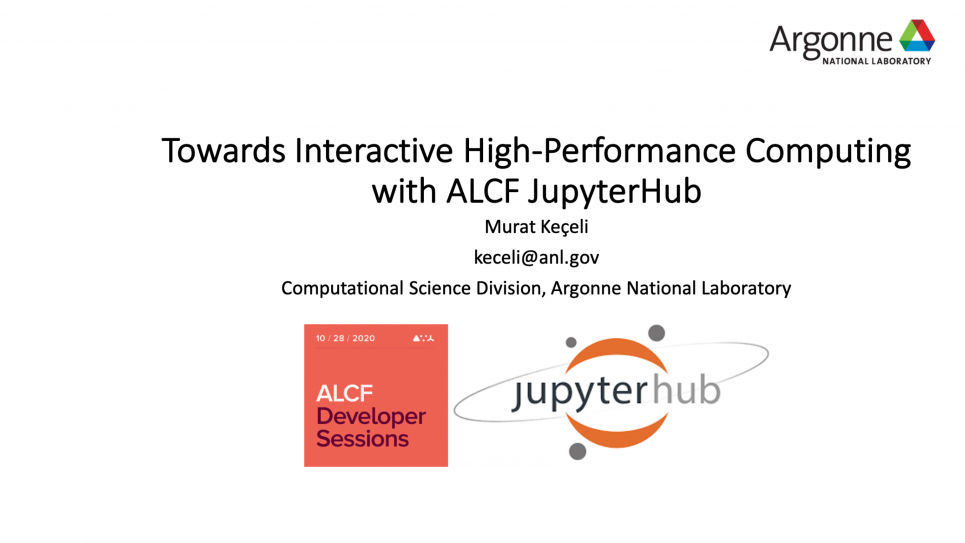 Towards Interactive High-Performance Computing with ALCF JupyterHub