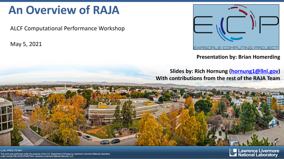 An Overview of RAJA