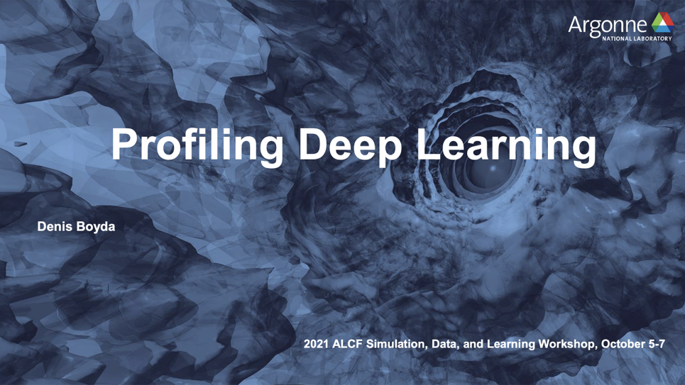 Boyda - Profiling Deep Learning