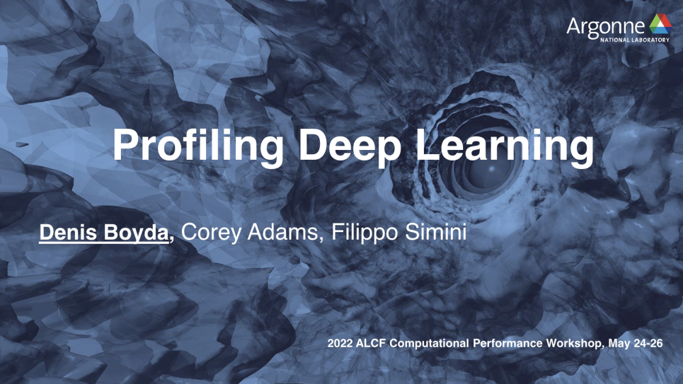 Profiling Deep Learning - SS