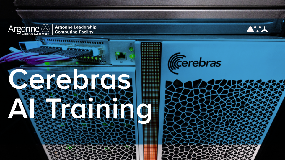 Cerebras training