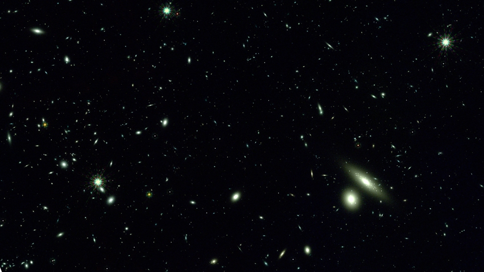 Simulated image for NASA's Nancy Grace Roman Space Telescope