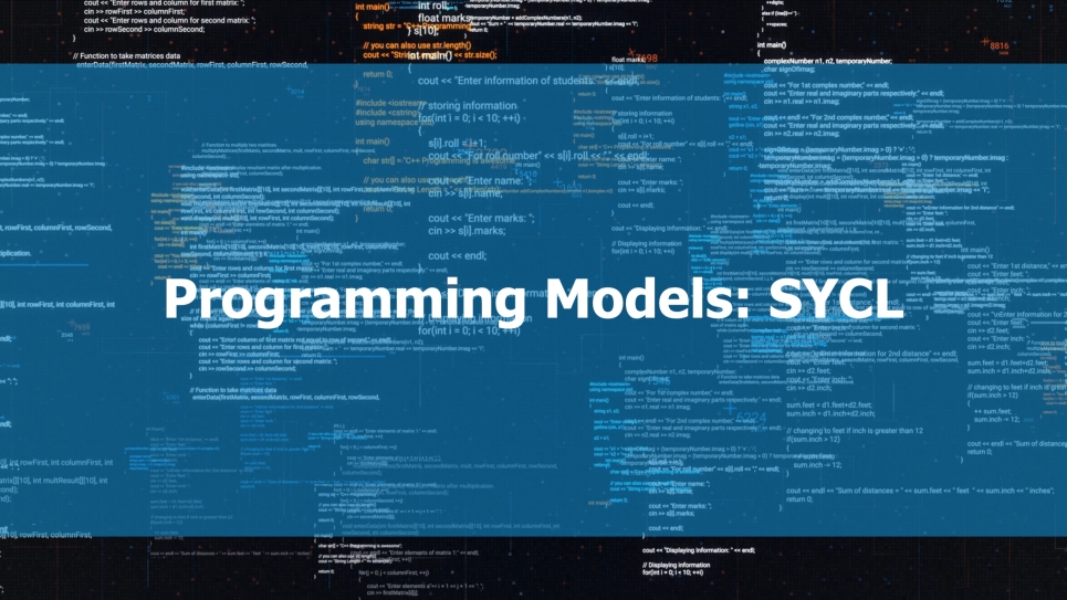 Using SYCL