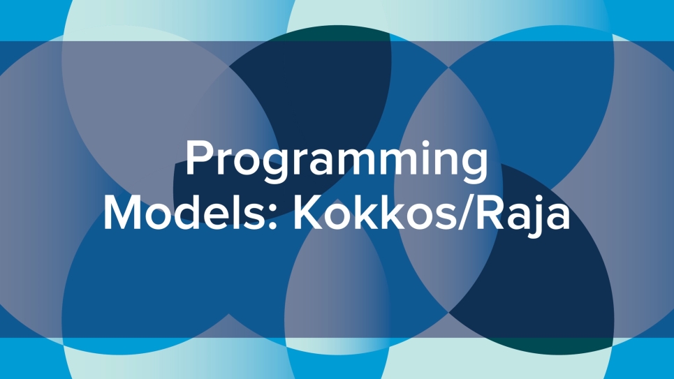 Blue graphic with title text.