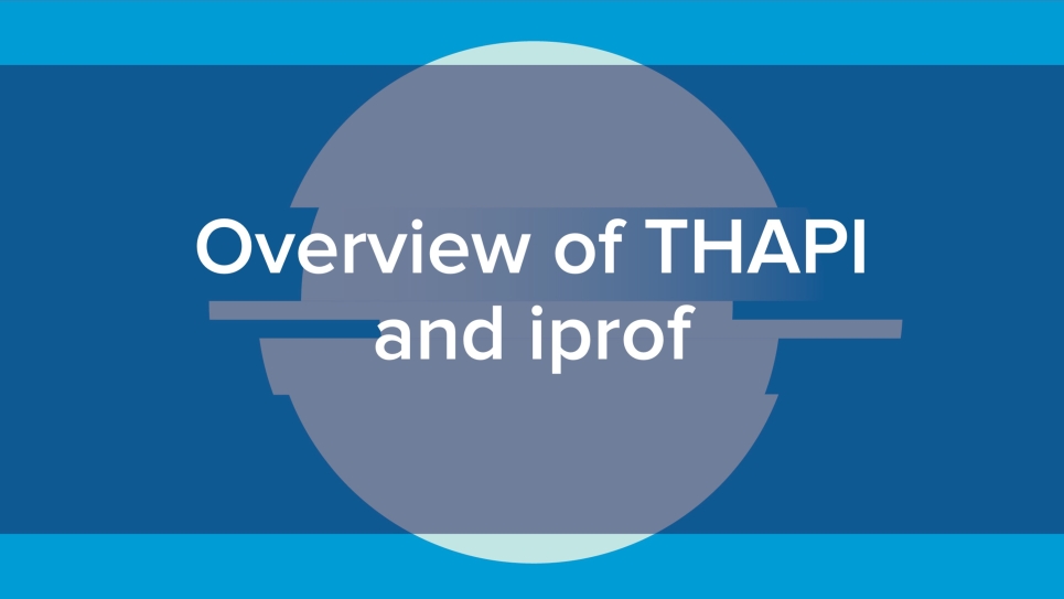 Blue graphic with title text.