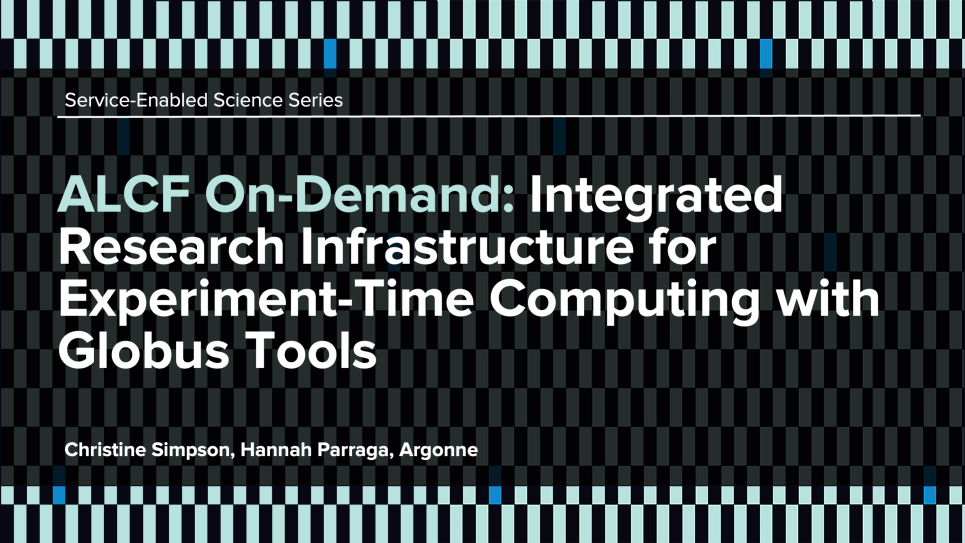 First slide of the deck.